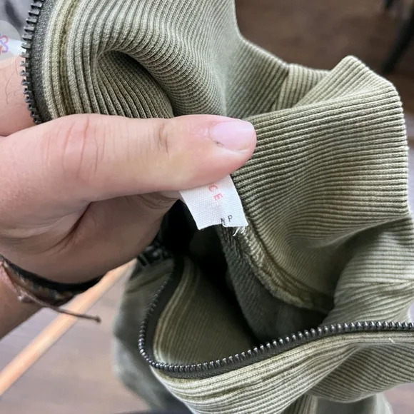 Anthropologie Daily Practice Meru Half Zip Dress Size Petite Medium - Picture 10 of 10